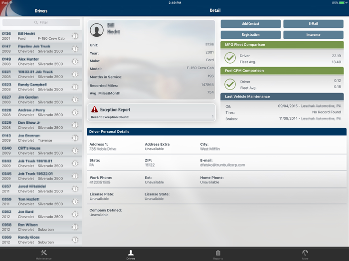 BBL Maintenance Mobile