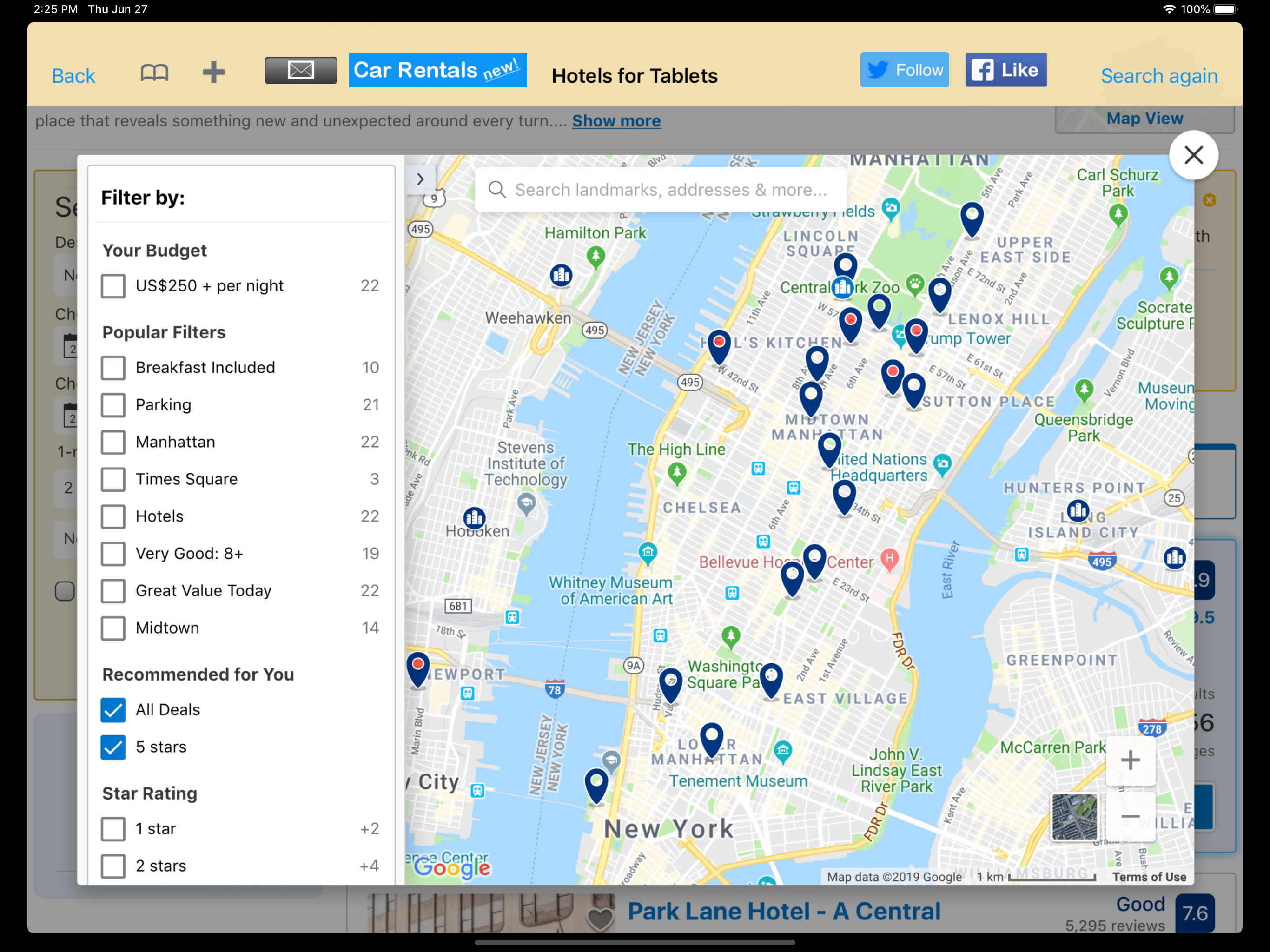 Hotels for Tablets screenshot 6