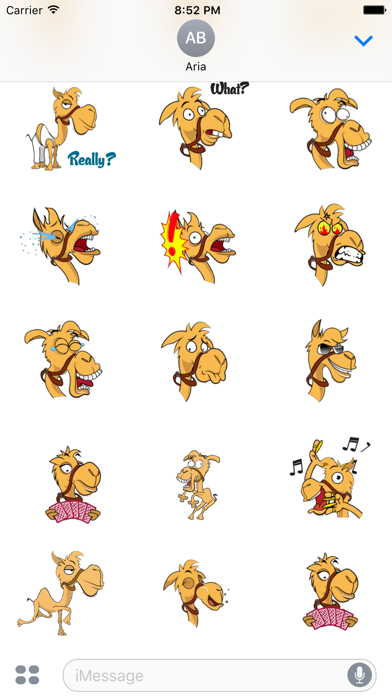 Animated Funny Camel Sticker screenshot 3