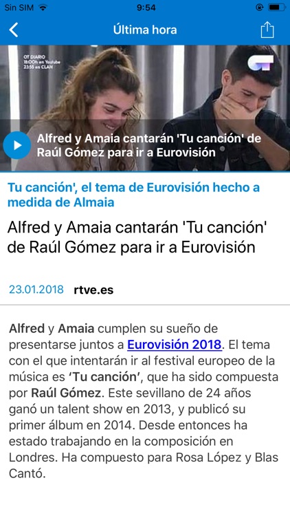 Eurovisión rtve.es screenshot-3