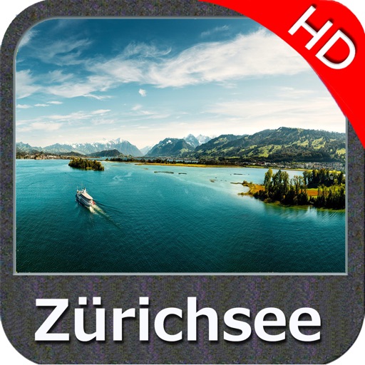 Lake Zurich - Greifen Chart HD icon