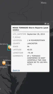 us weather storm reports iphone screenshot 1