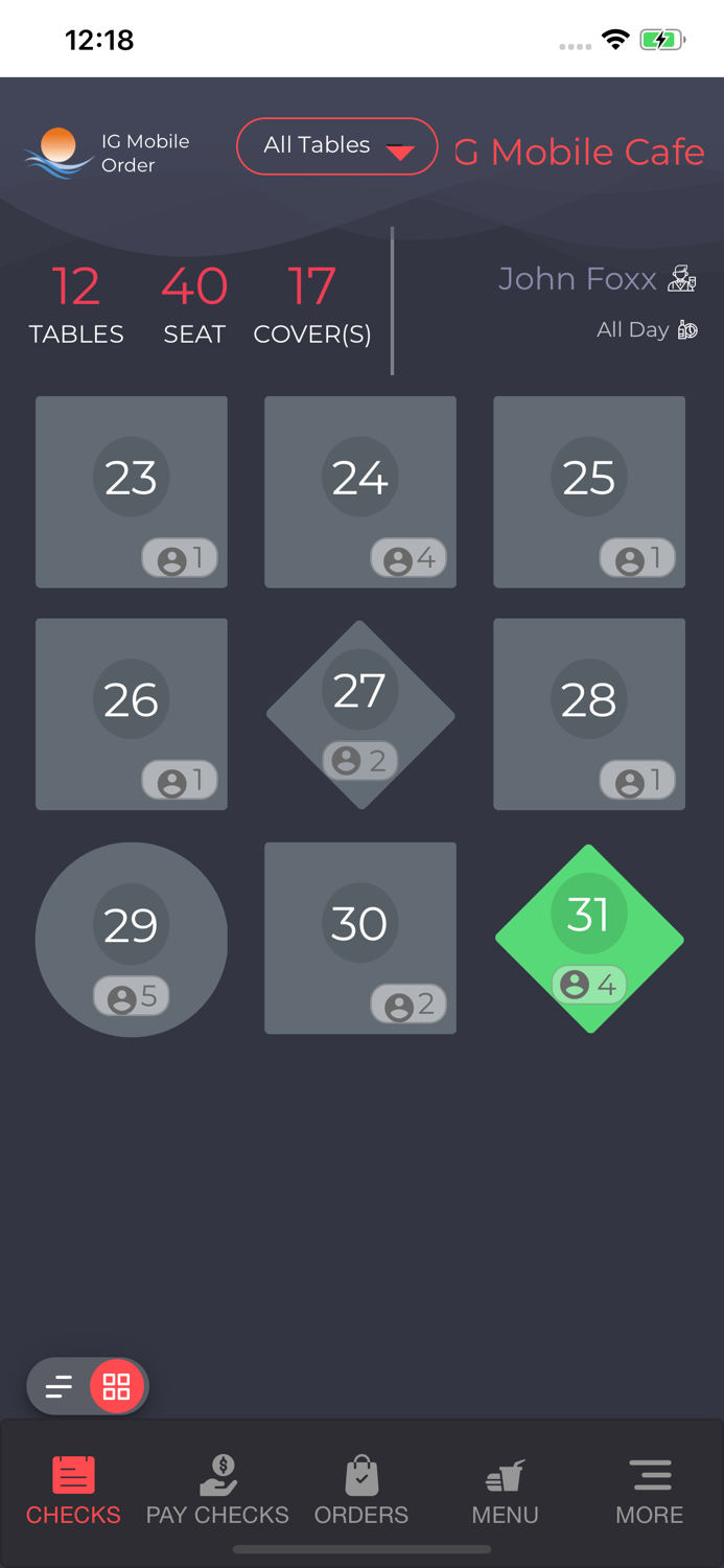 InfoGenesis MobileOrder