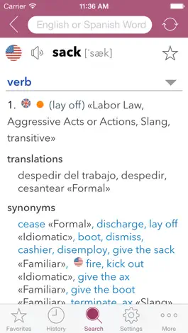 Game screenshot Spanish Slang Dictionary apk