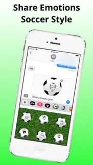 soccer emojis - game emotions iphone screenshot 3
