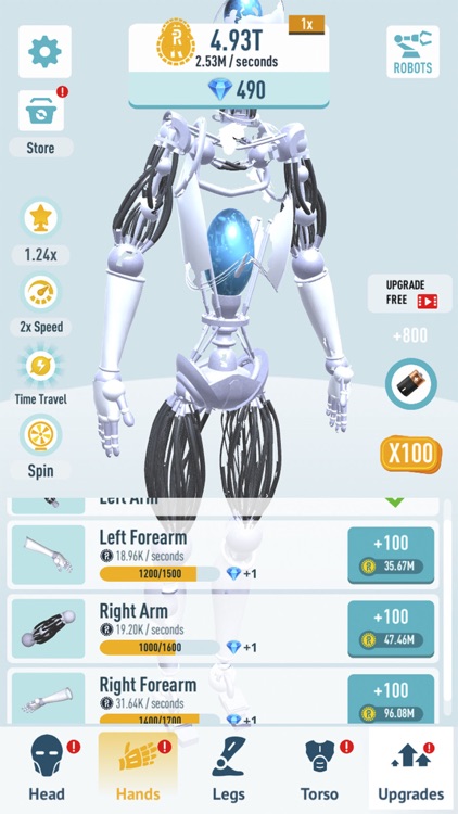 Idle Robots - Robo Clicker screenshot-3