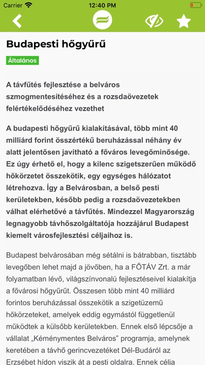Főtáv e-hírek screenshot-5