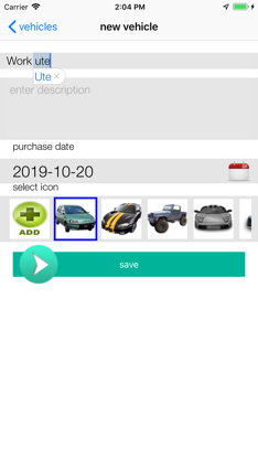 ATO Vehicle Logbook screenshot 2