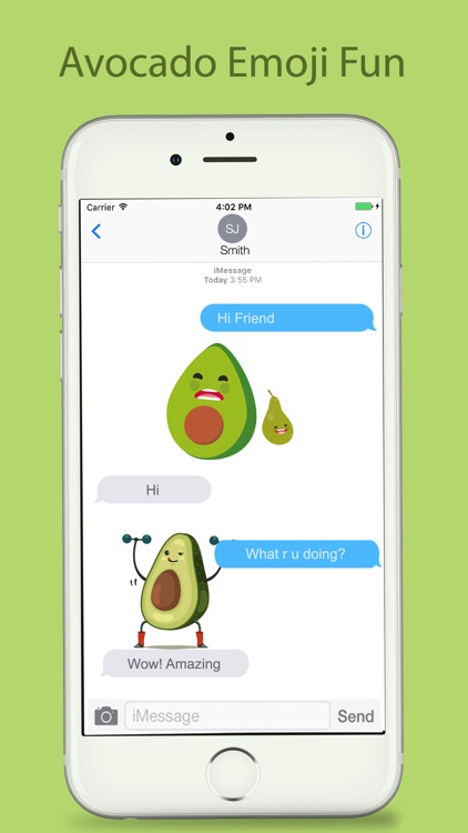 Avacado Emoji Stickers screenshot-3