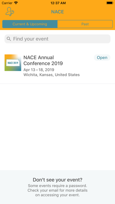 2019 NACE Annual Conference screenshot 2