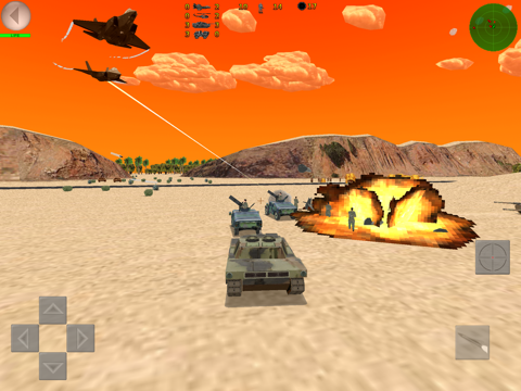 Desert War 3D - Strategy game screenshot 4