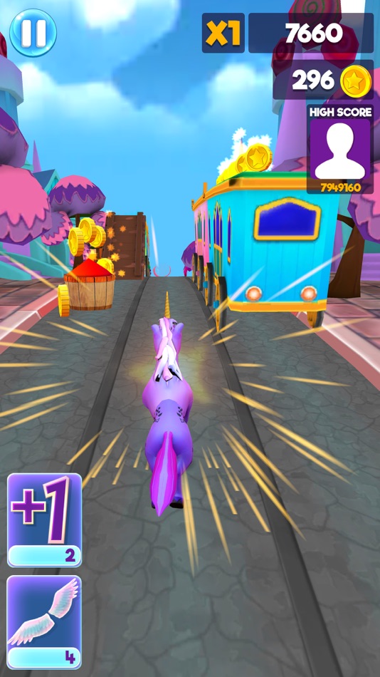 #5. Unicorn Runner 2020- Pony Run (iOS) 由: BigCode Games Pvt Ltd