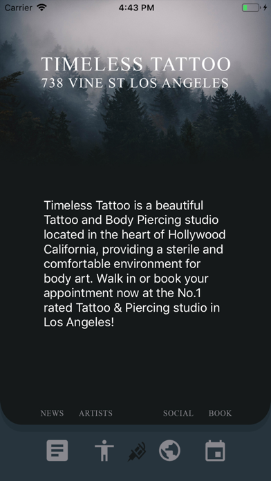 Screenshot #1 pour Timeless Tattoo & Piercing LA