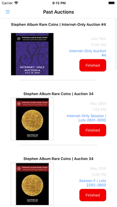 Stephen Album Rare Coins Screenshot