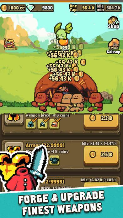 Tap Tap Smith: Prehistoric screenshot 2