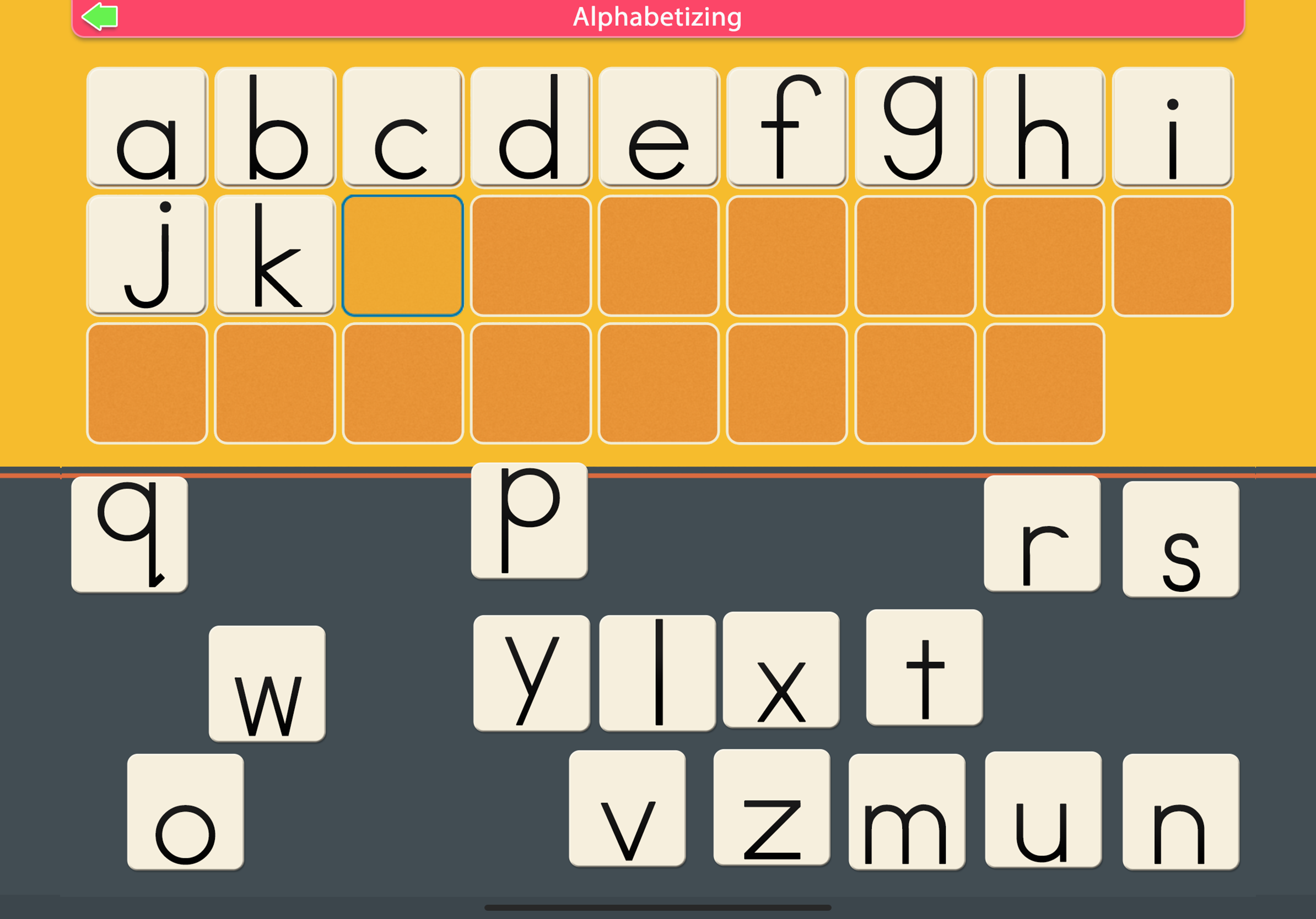 ABC Montessori Alphabetizing screenshot 8