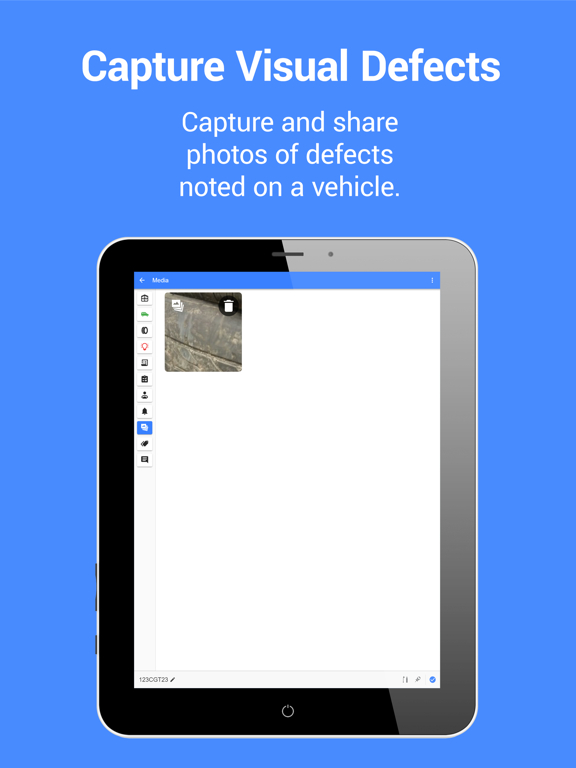Q-Check iPad screenshot