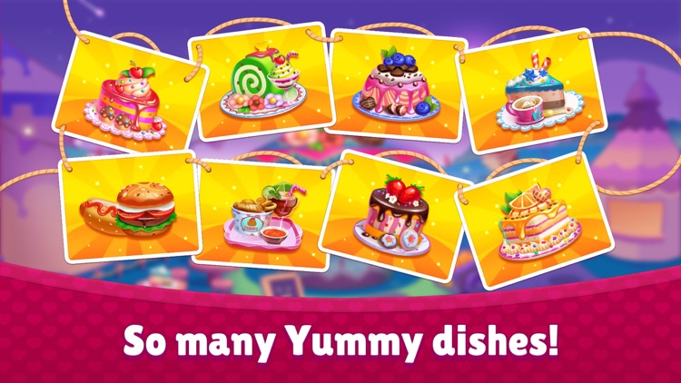 Yummy Kitchen: Cooking game