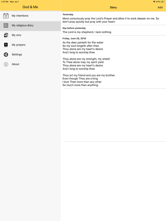 Screenshot #5 pour God & Me