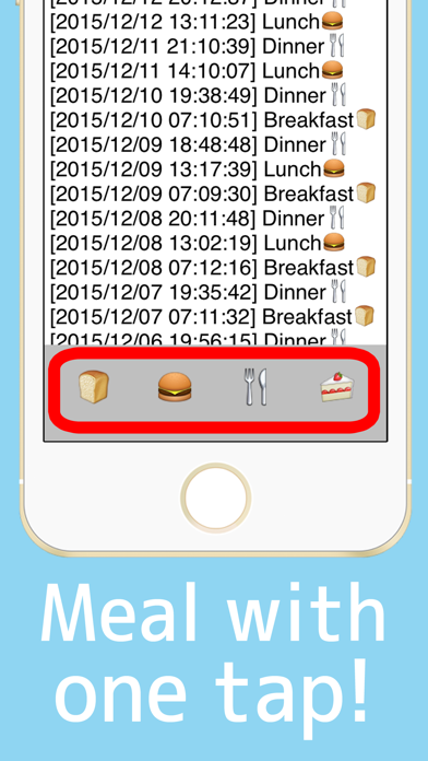 Screenshot #2 pour Meal Log Pro