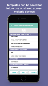 Behavior Observation Made Easy screenshot