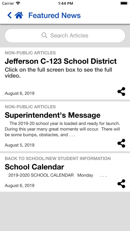 Jefferson C-123 Schools