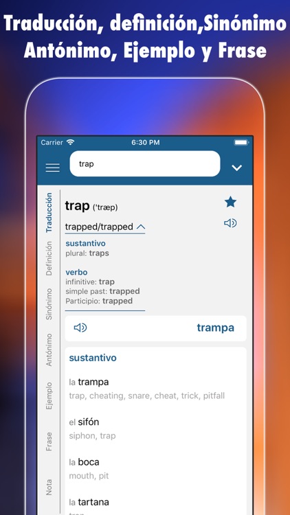 Spanish Plus Dict & Translator screenshot-7