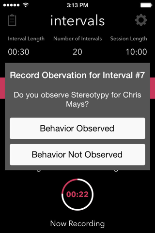 Intervals ABA screenshot 4