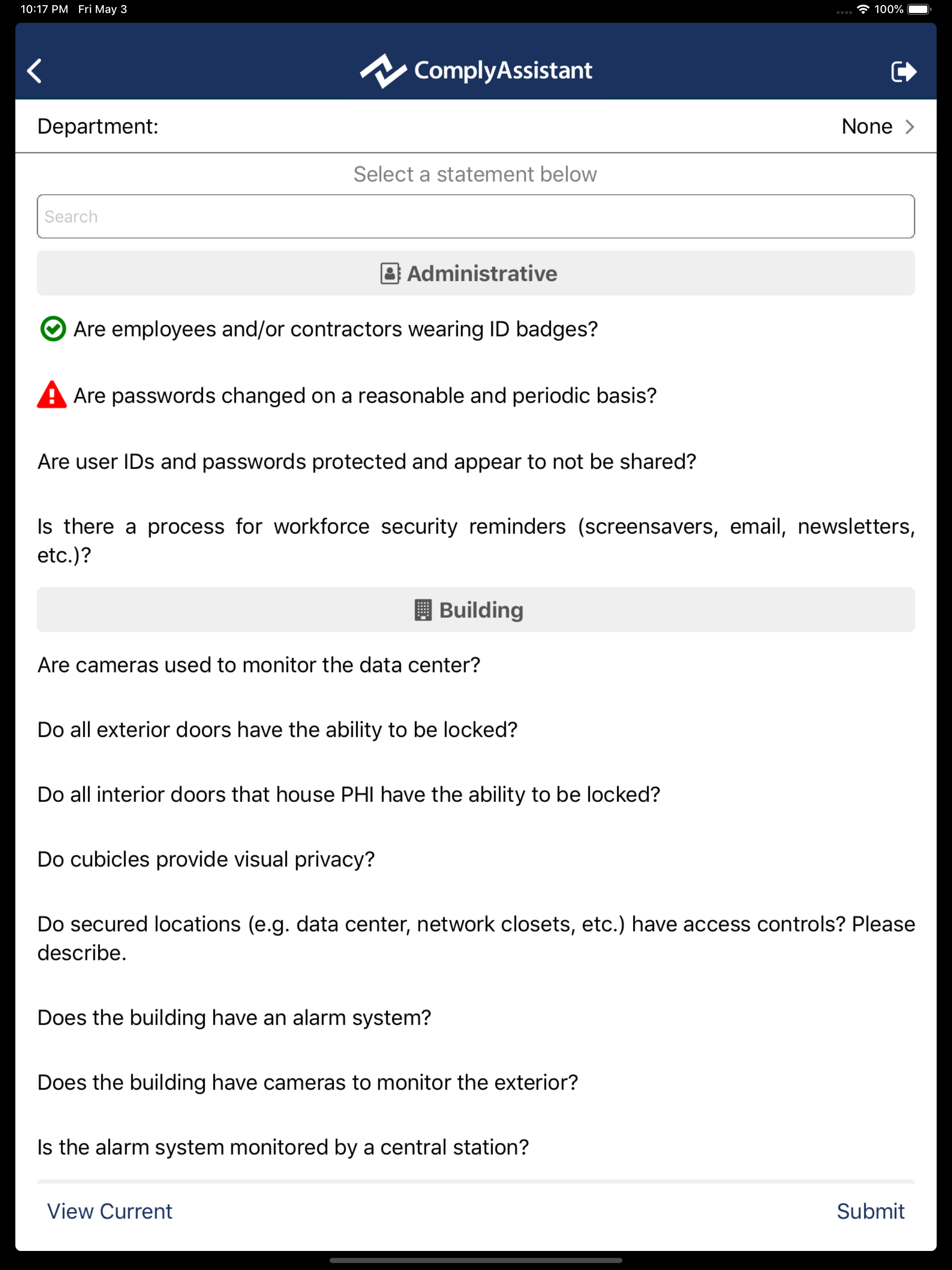 ComplyAssistantMobile screenshot 7