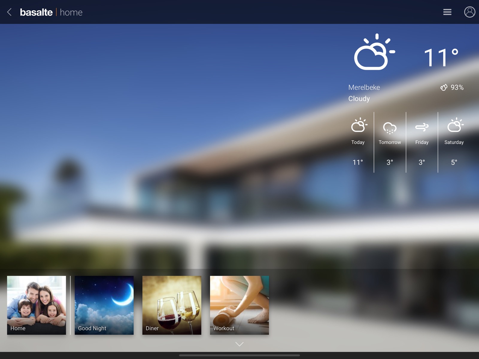 Basalte Home ipad screenshot 1