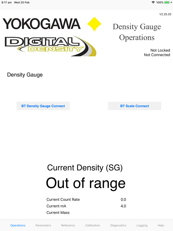 Screenshot #4 pour Yokogawa Density Gauge