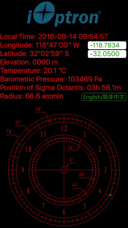 iOptron Optical Polar Scope