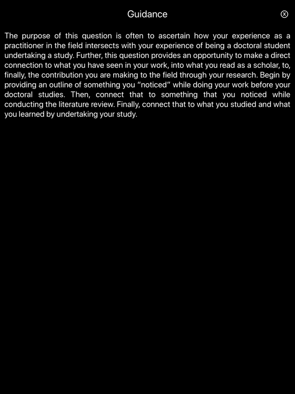 Screenshot #5 pour Dissertation Defense Coach