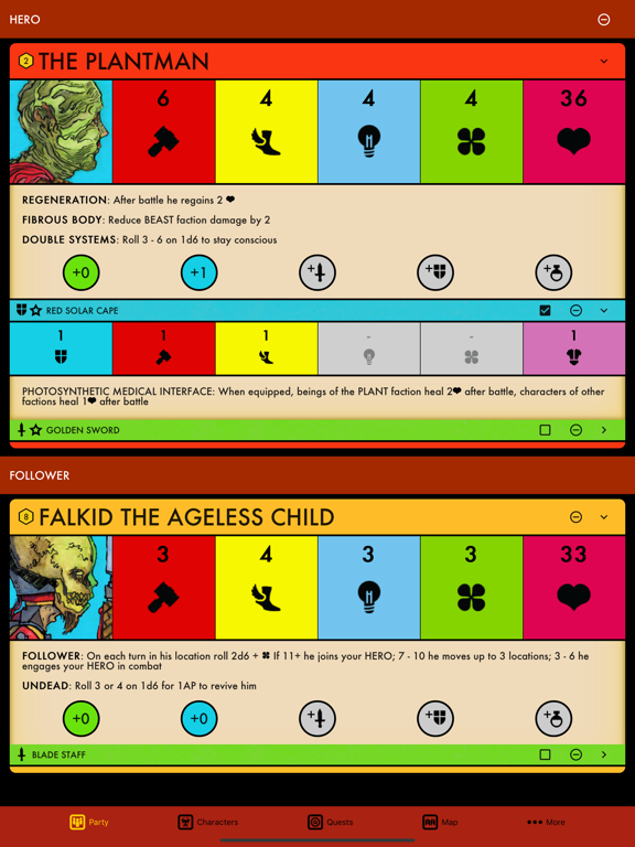 Screenshot #2 for Dark Venture Companion