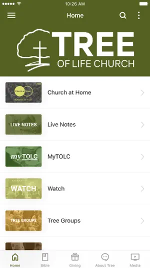 Tree of Life Church, NB screenshot 1