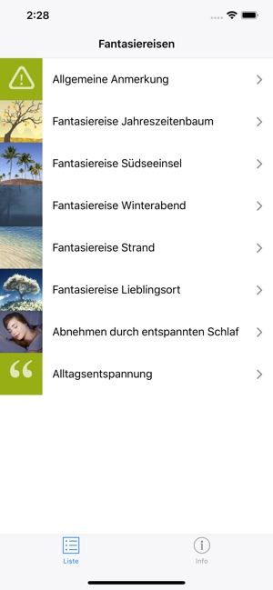 Fantasiereisen Entspannung