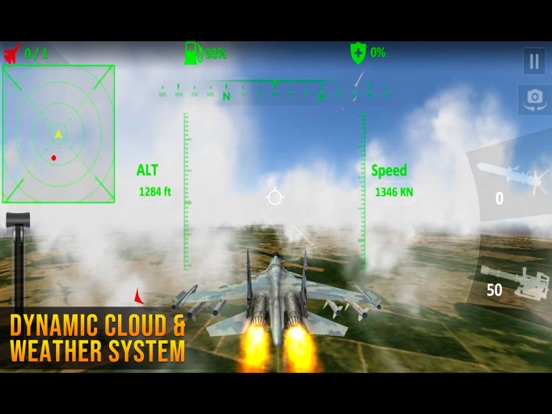 FlyVRX Fighter Jet - Air Force iPad screenshot
