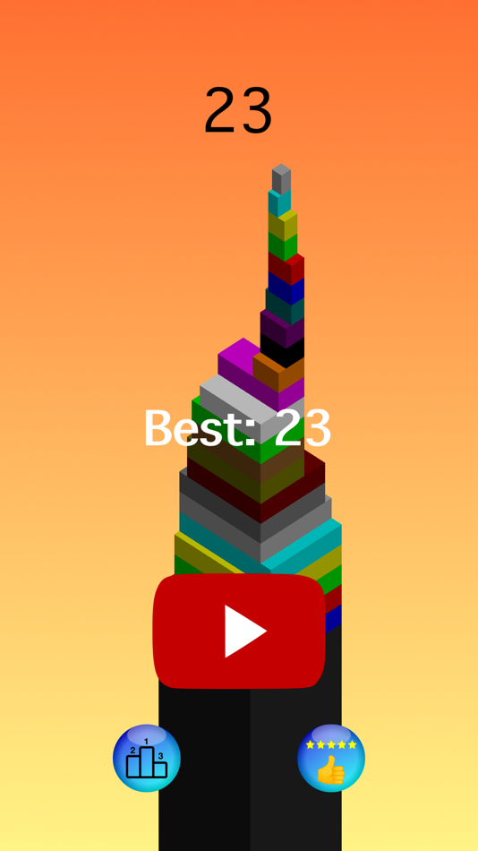 #1. Pile Block 3D - Perfect Tower (iOS) Podle: Appulet, Inc