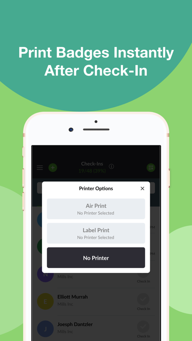 Check-in App - by Micepad Screenshot