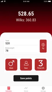 ipf calculator iphone bildschirmfoto 1
