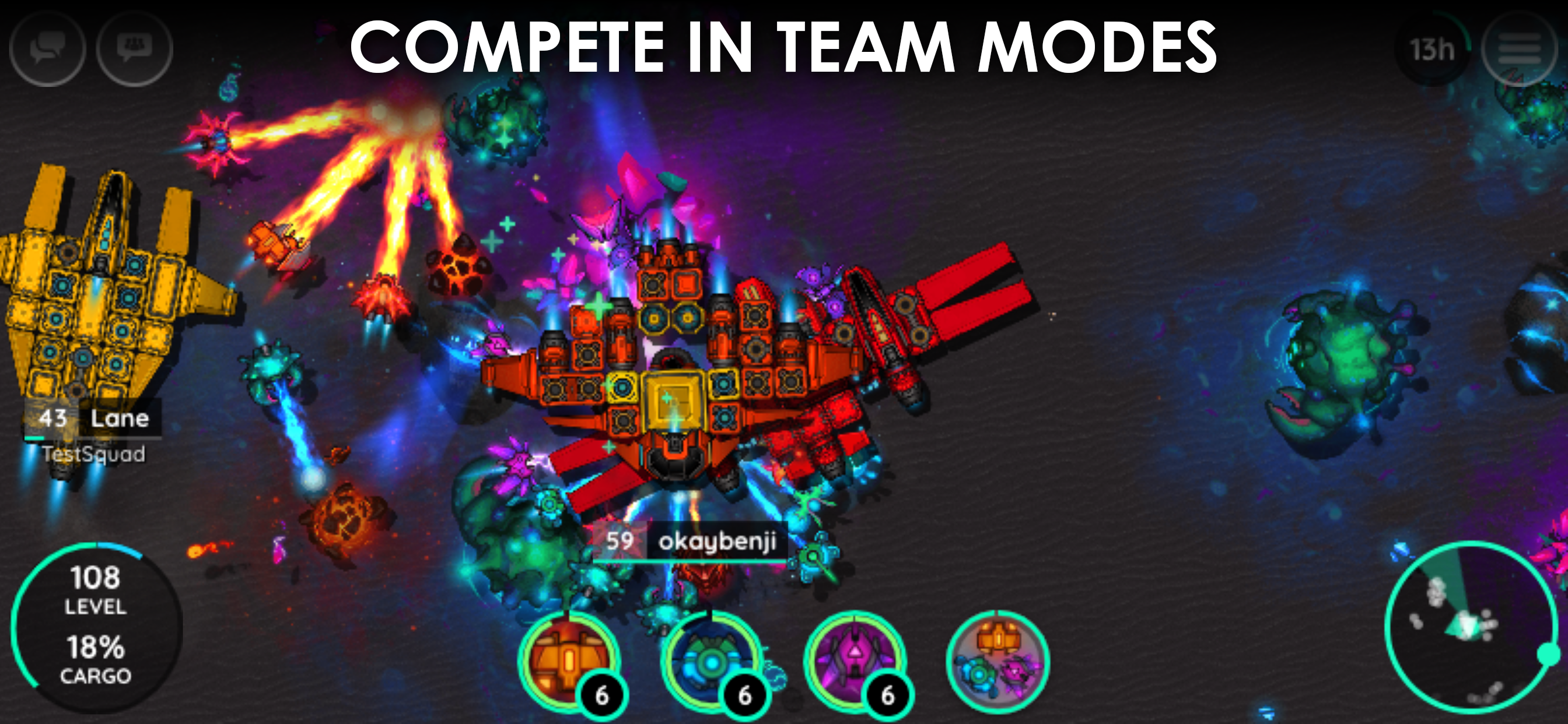 Exocraft - Space Ship Battles screenshot 6