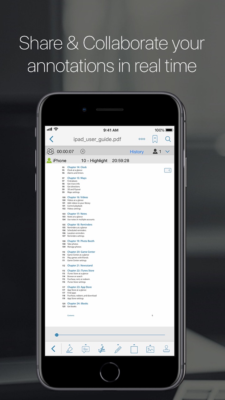 iPhone screenshot