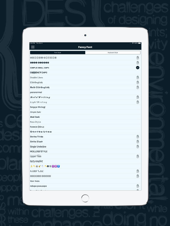 Screenshot #5 pour Fancy Stylish Fonts