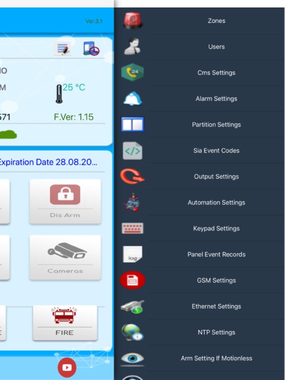 Screenshot #6 pour Prosec Panel