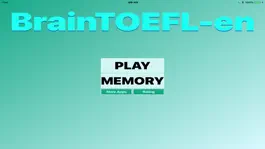 Game screenshot BrainTOEFL-en mod apk