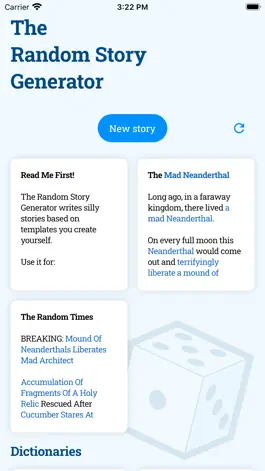 Game screenshot The Random Story Generator mod apk