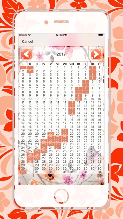 Teddy bear - Period Calendar screenshot 3