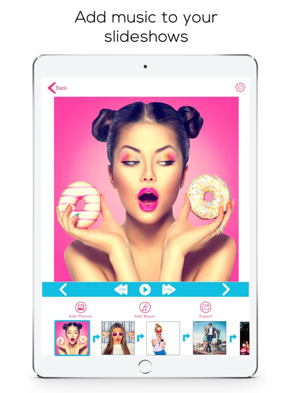 Screenshot #6 pour Slideshow Maker with Music Fun