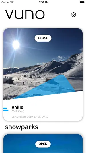 Vuno screenshot 1