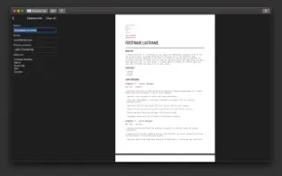 Captura de Pantalla 3 Professional Resume Builder iphone